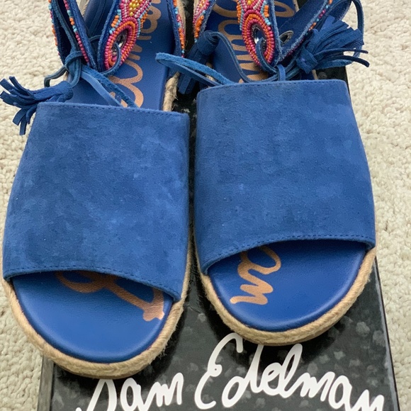 🥳💙 Host Pick 🥳💙 Sam Edelman - Shae Suede espadrilles - Picture 2 of 7